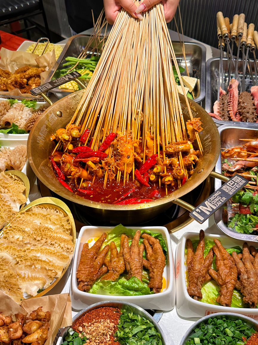 喜巴蜀金钱牛肚串串(观音桥通宵店)