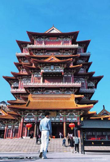 徐州蟠桃山佛教文化景区-蟠桃圣境