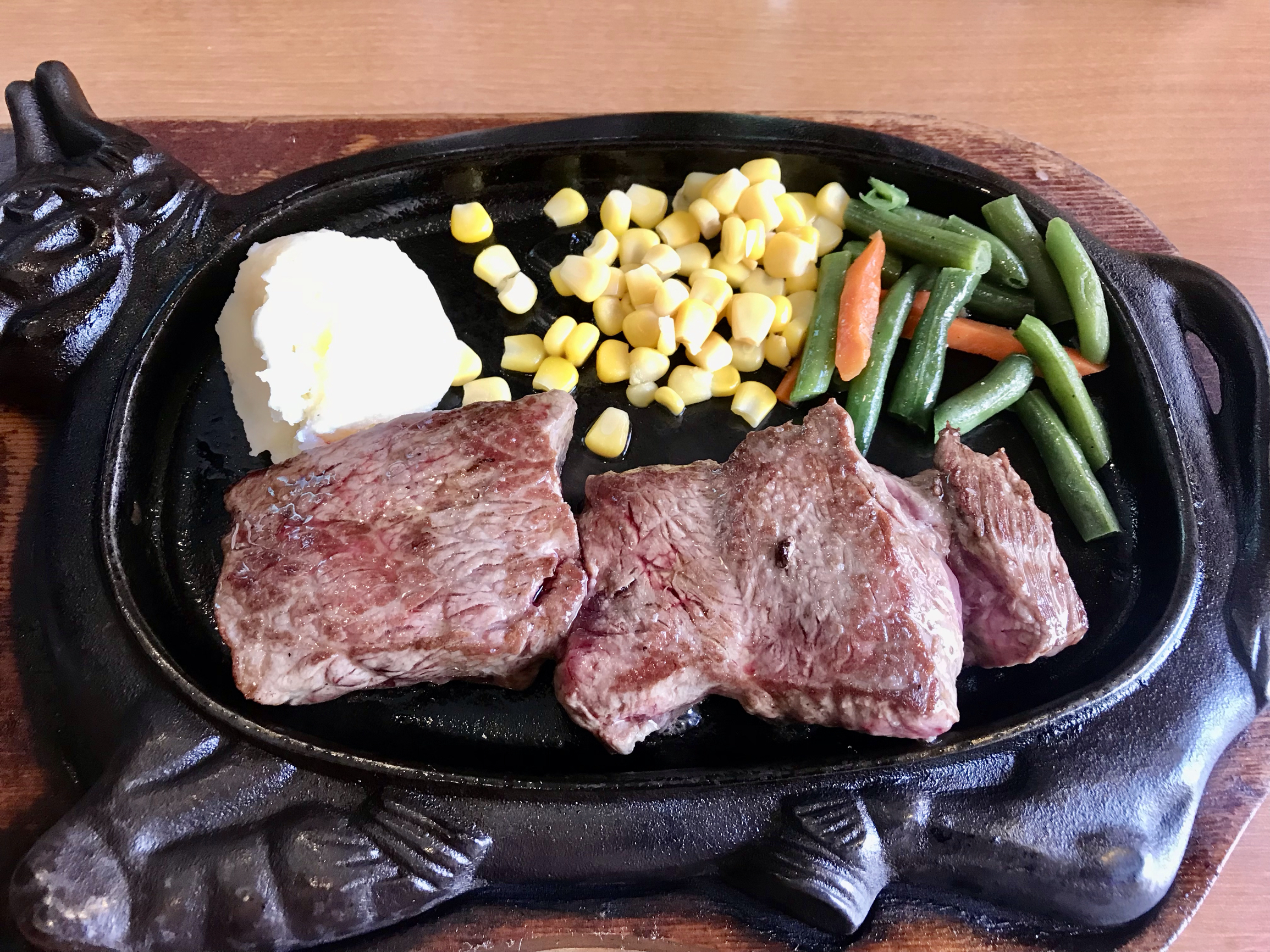 #冲绳的午餐 - 铁板牛肉