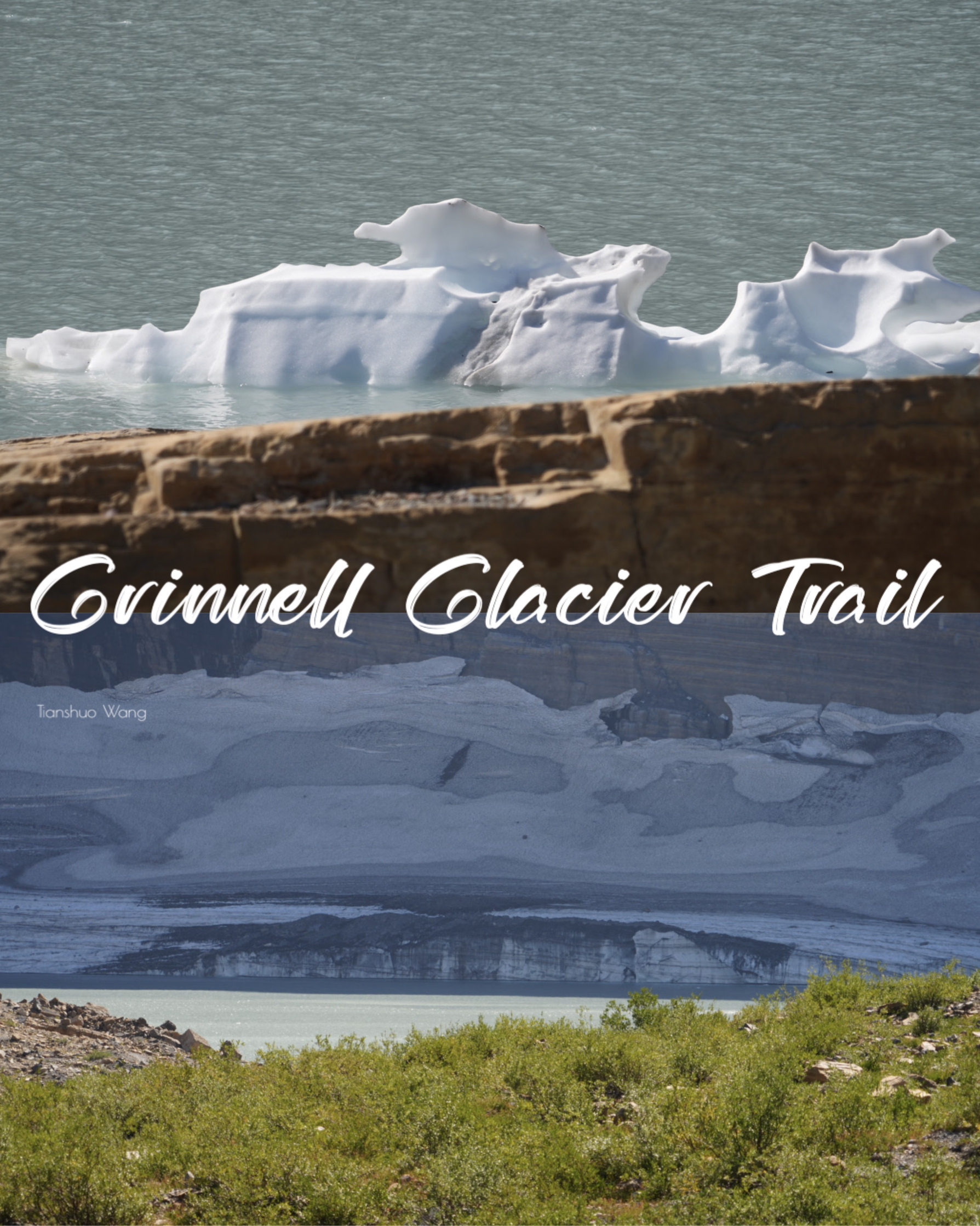 徒步7小时探索冰川国家公园的格林奈冰川