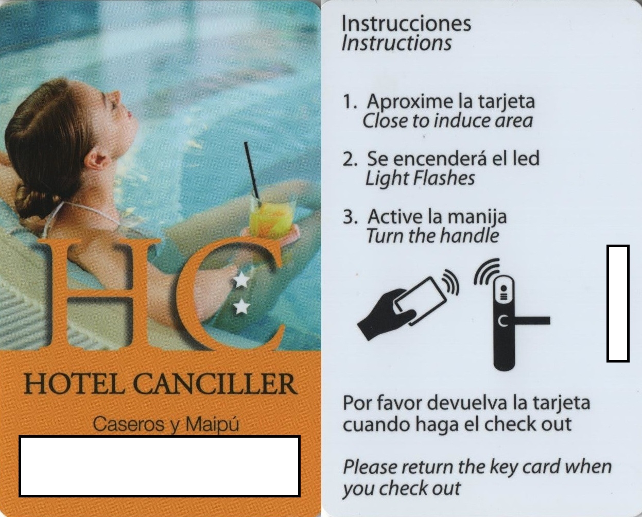 阿根廷-坎西勒酒店房卡