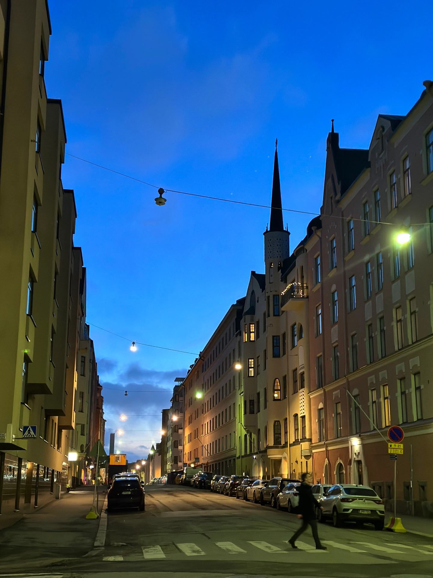 赫尔辛基蓝调的傍晚时分💙
