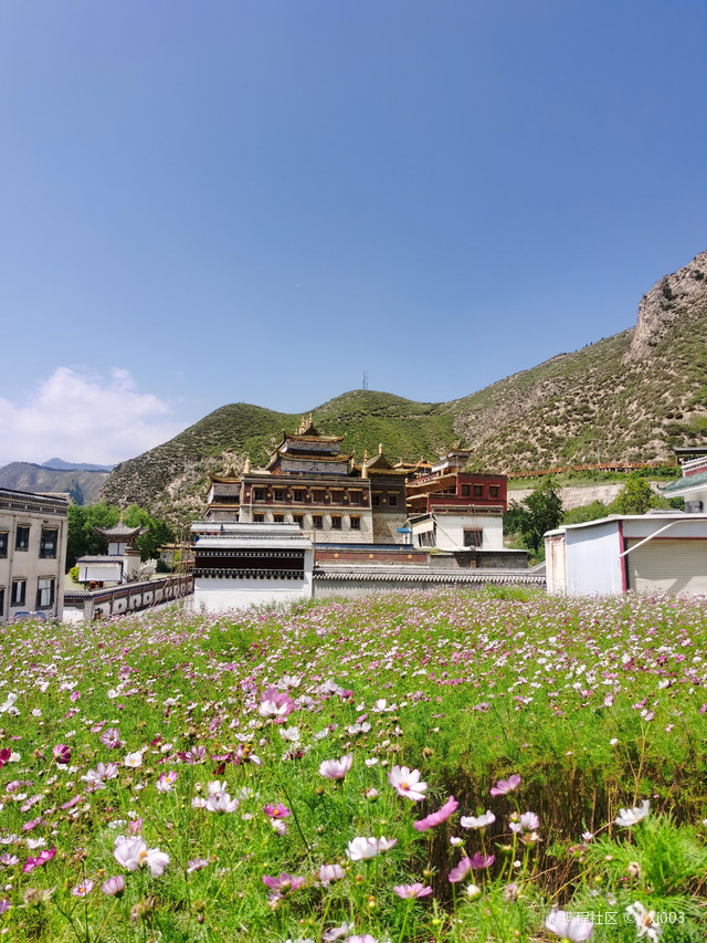 天堂寺位于甘肃武威市和青海黄南州交界处武威一侧,门票25元.