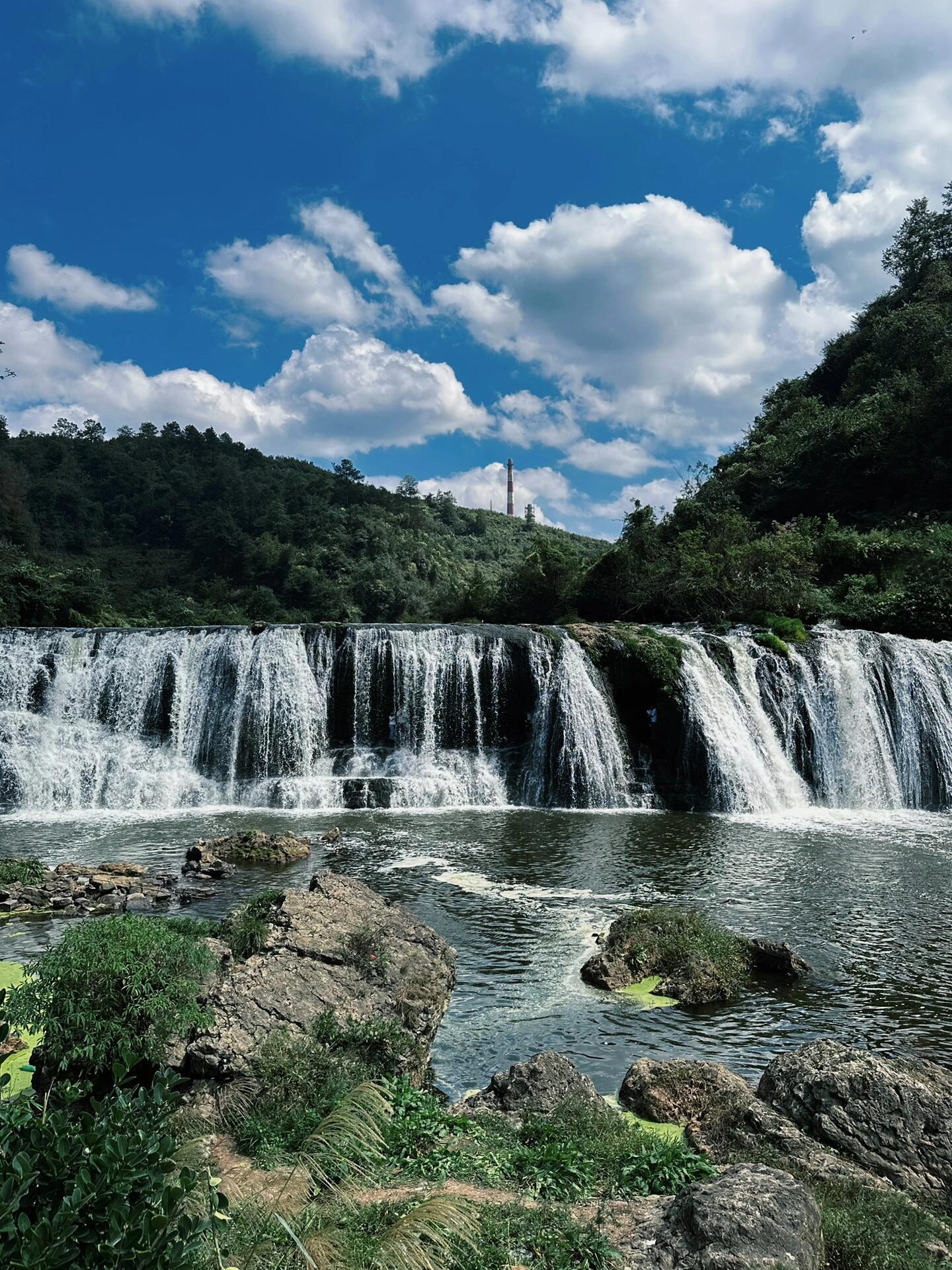 贵州瓷安穿洞河瀑布☞探寻人少的瀑布水帘洞