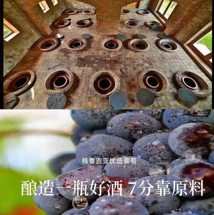 格鲁吉亚城堡红酒