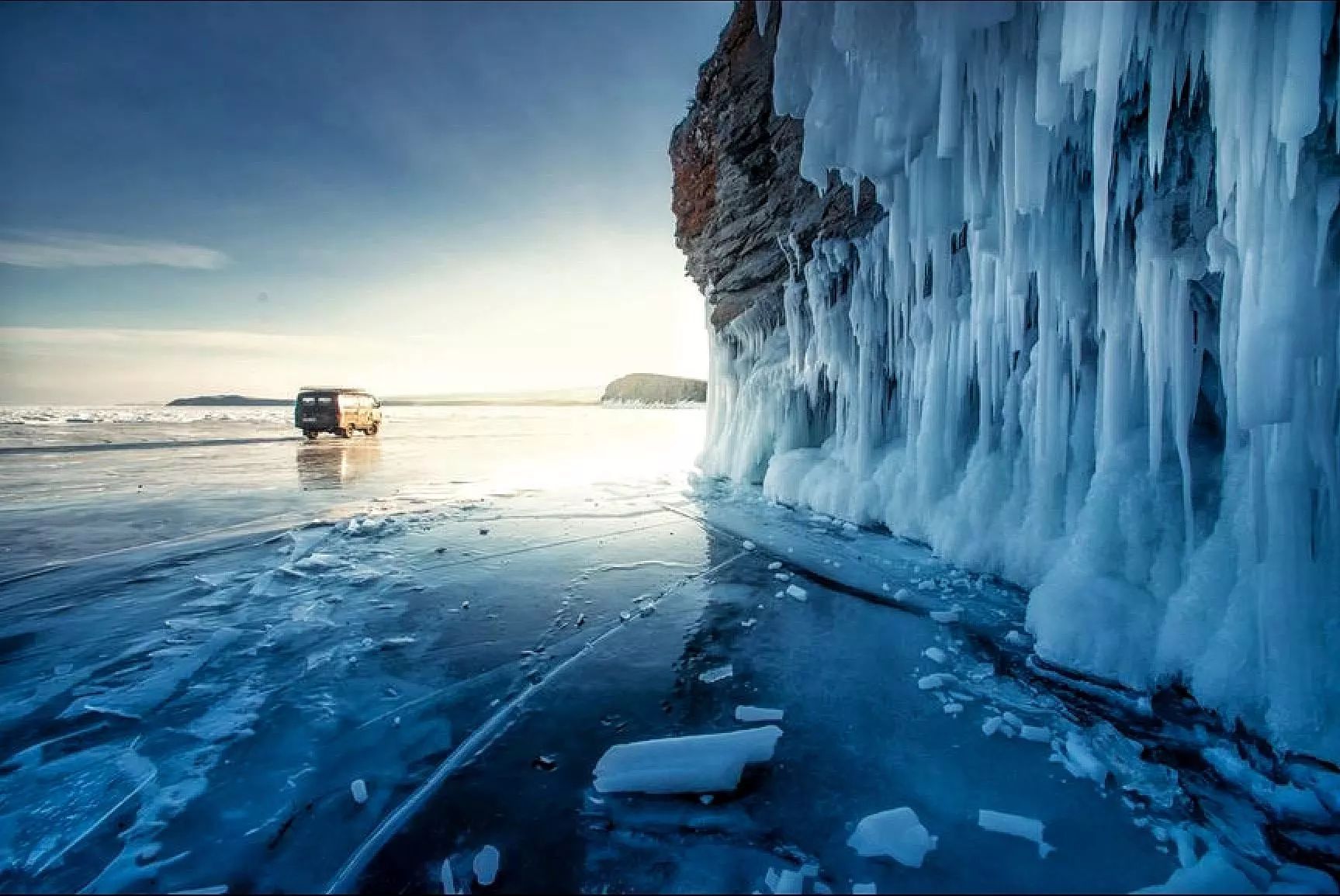 一路向北，看看贝加尔湖的蓝冰