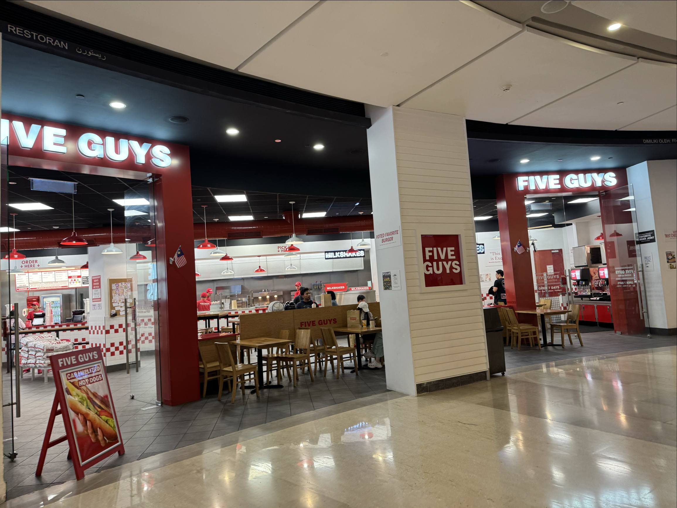 Five Guys Genting餐厅图片