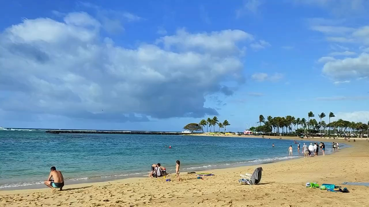 夏威夷海滩