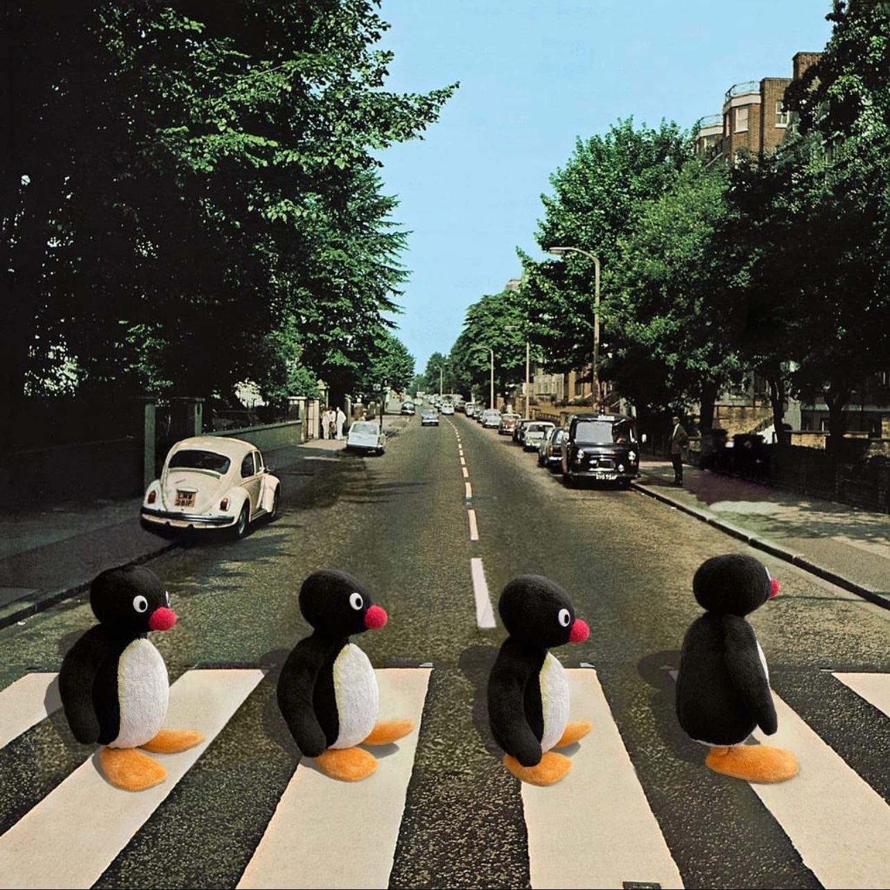 《Abbey Road》是英国摇滚乐队甲壳虫的第11张录音室专辑，于1969年9月26日通过百代唱片