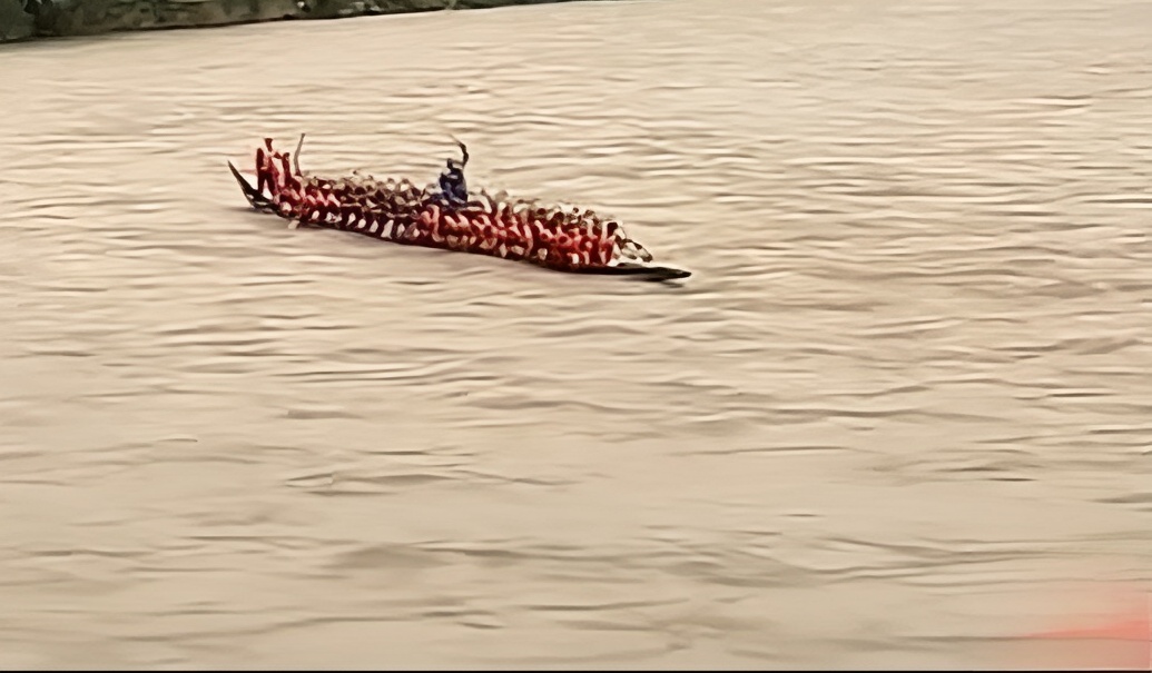 看了很多龙舟比赛，我最佩服湖南麻阳这支龙舟队，逆水划行30公里，只为一个约定。这种朴实、执着的草根精