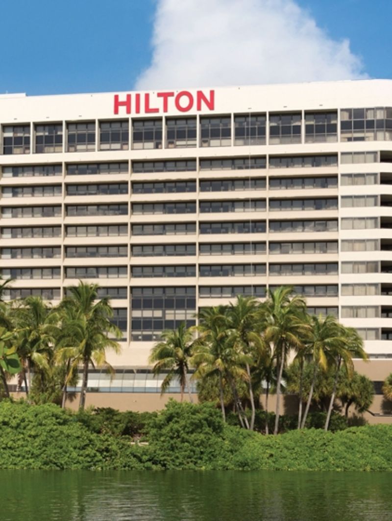 迈阿密机场希尔顿：商旅度假首·选佳境