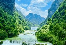 沙屯叠瀑景点图片