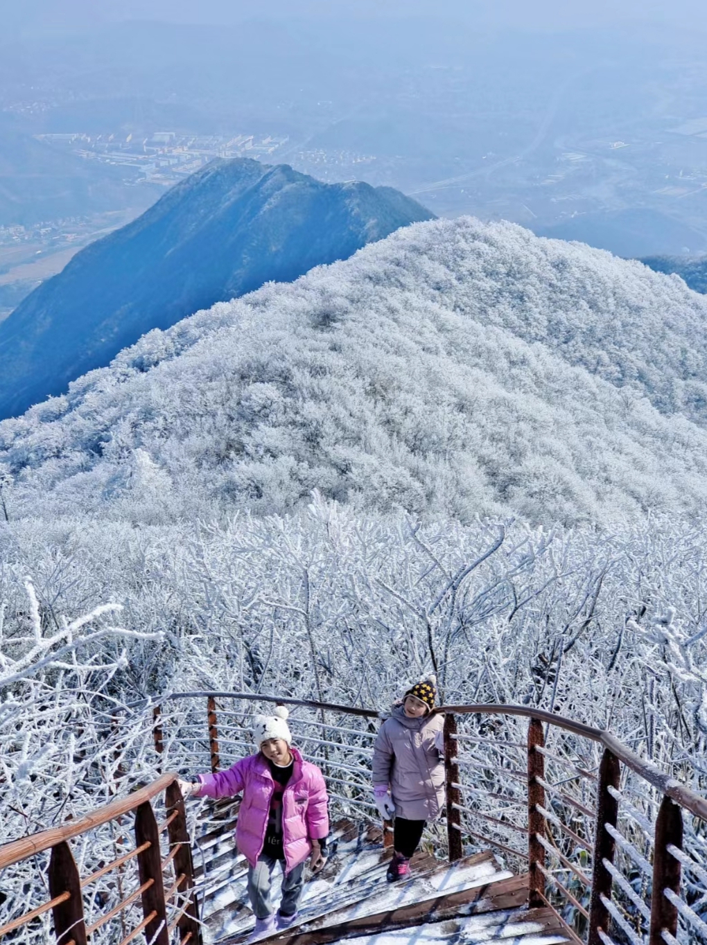 杭州鸟山不能错过的新年雪