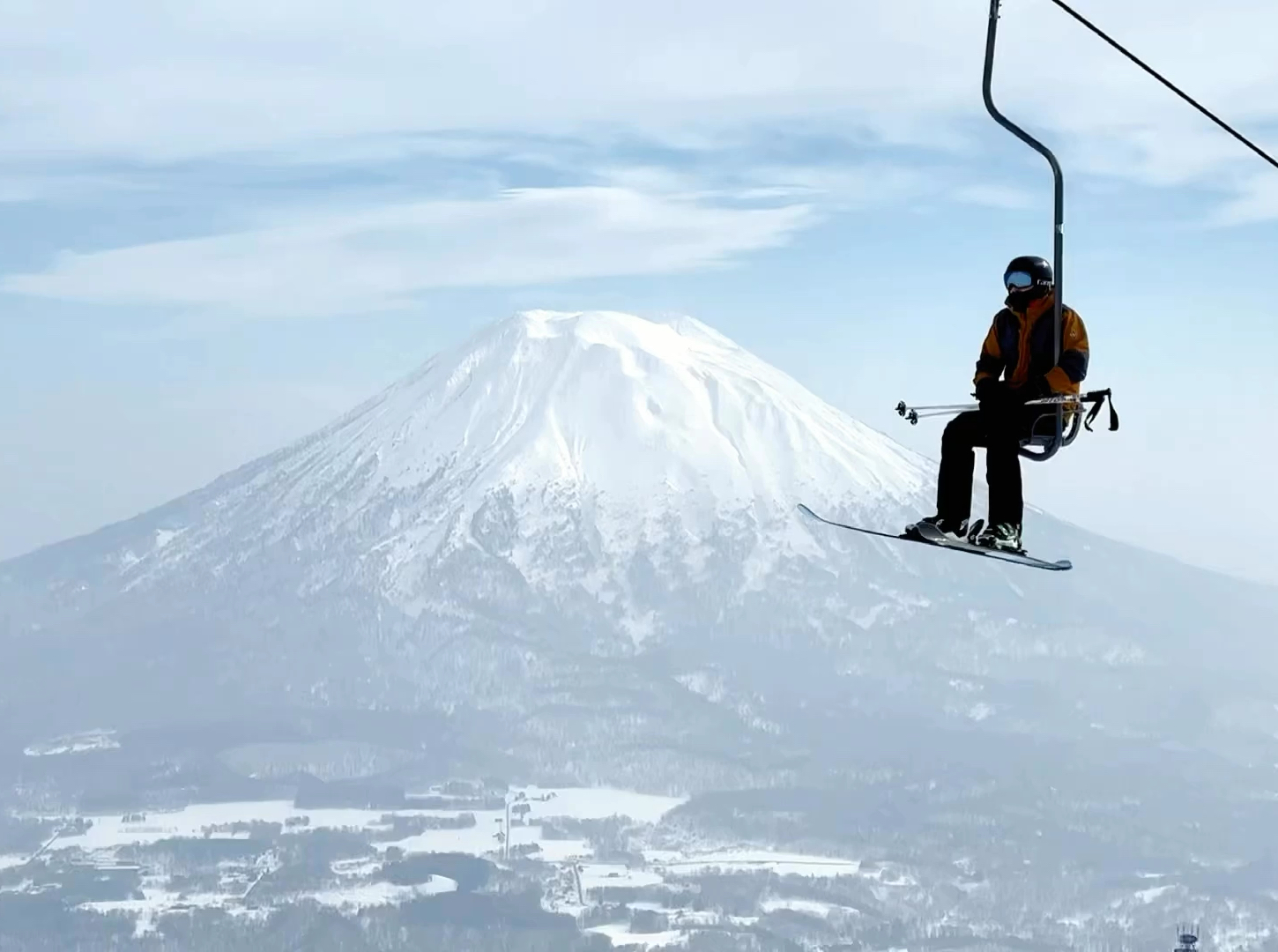 二世谷的雪山之巅