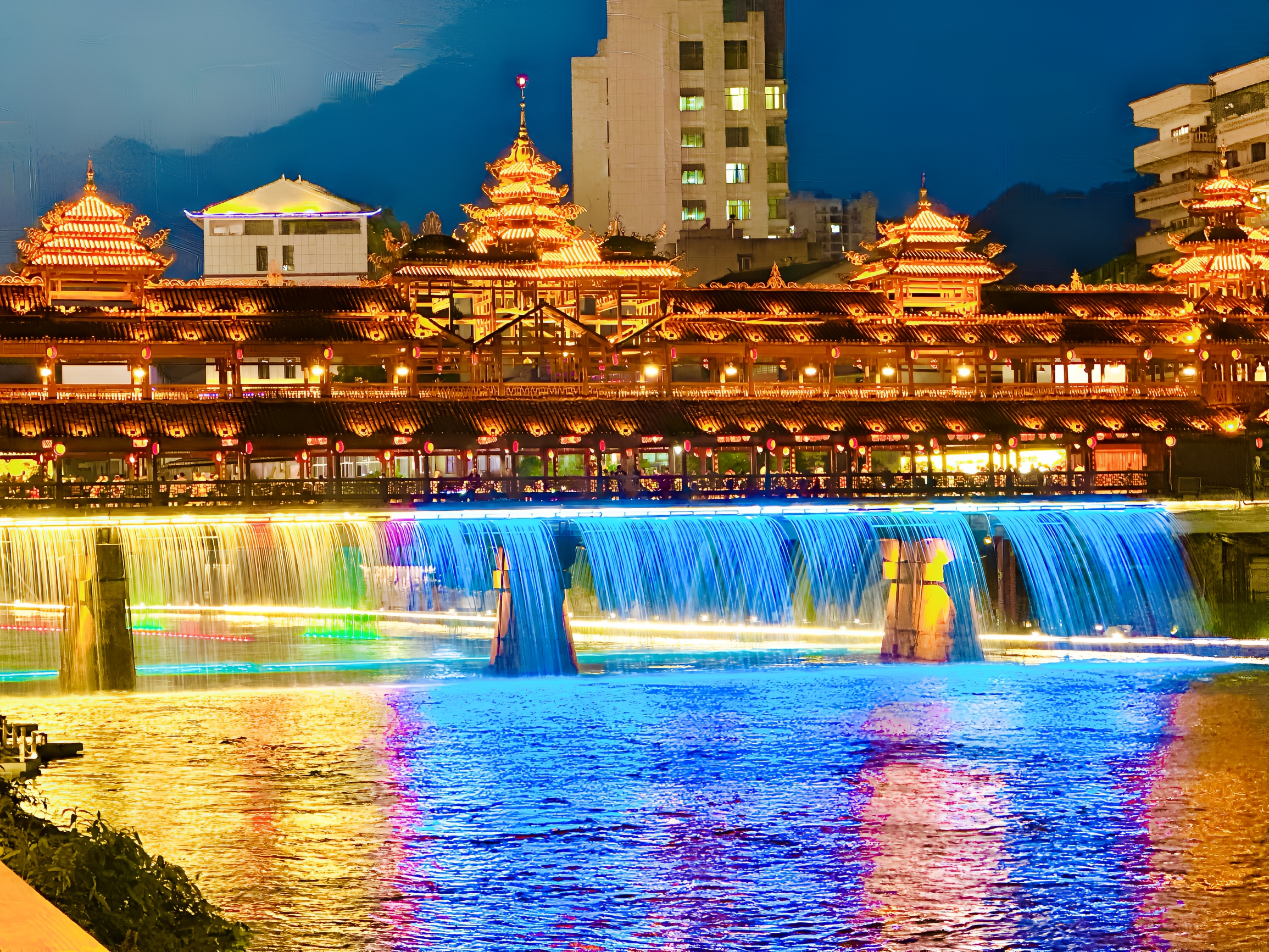 📍恩施 | 来宣恩邂逅仙侠夜景！