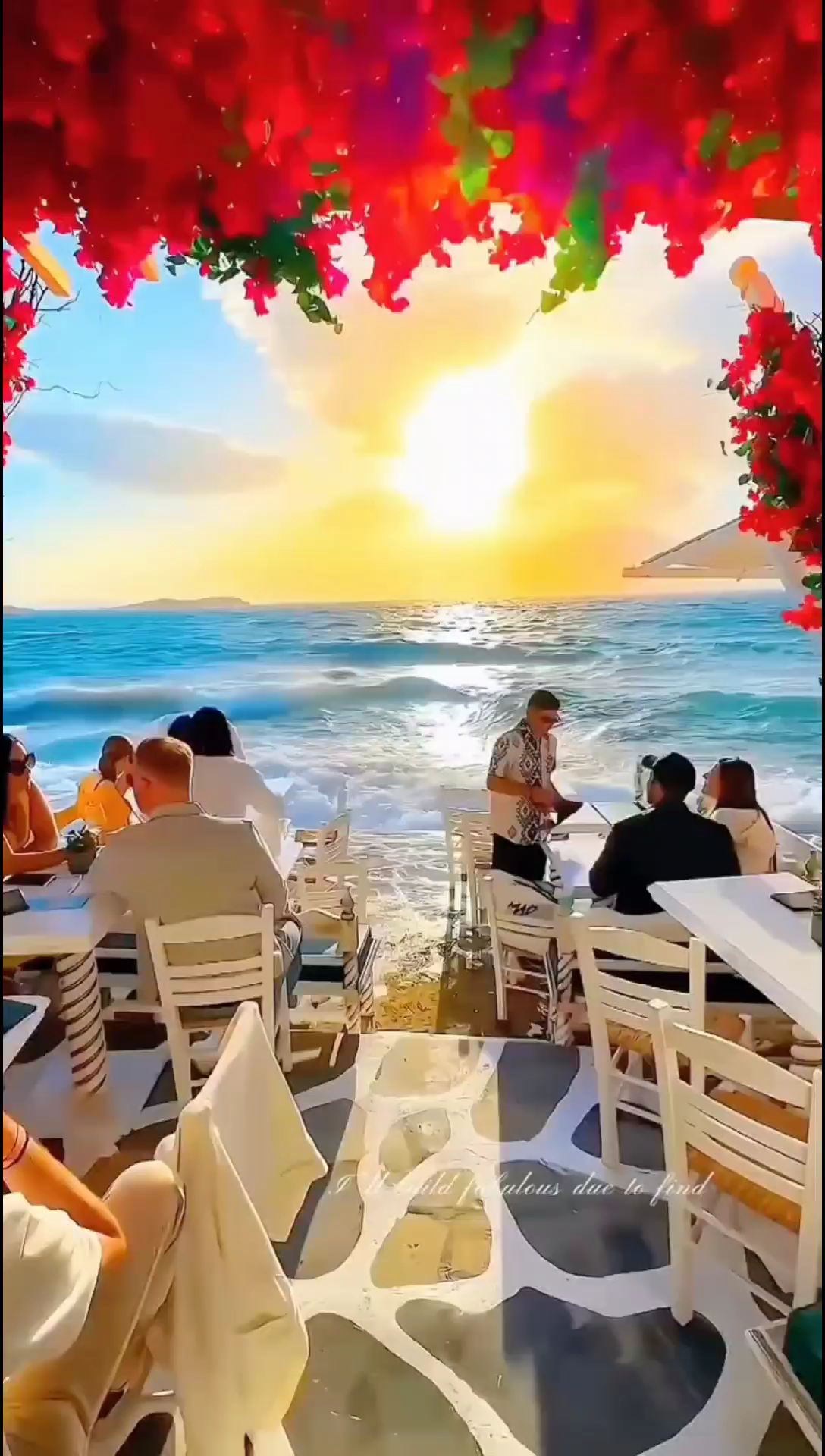 希腊   这大抵是我见过最美的海边Bar