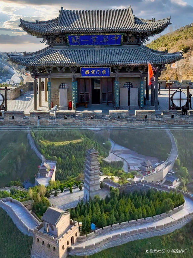 雁门关城楼,雁门关玉门关_大山谷图库