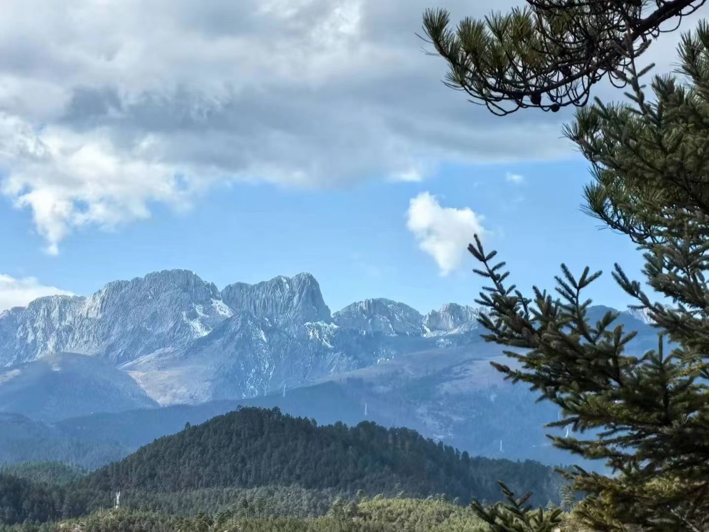 我在这里看风景……