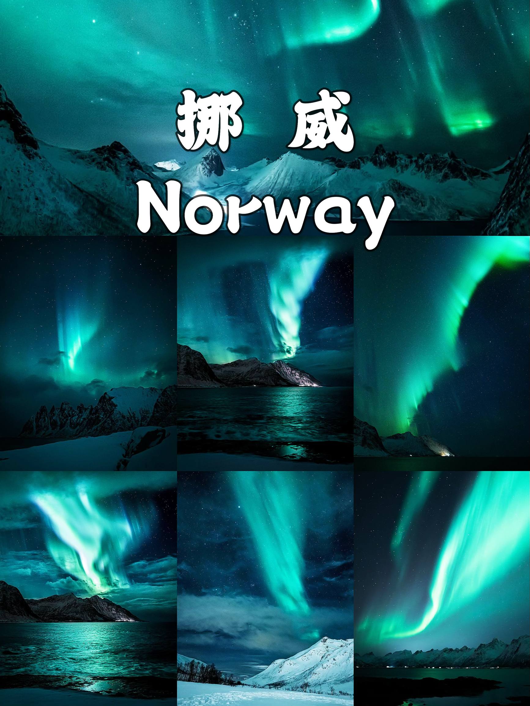 ❄挪威峡湾+北极圈+极光+狗拉雪橇｜圣诞放心冲