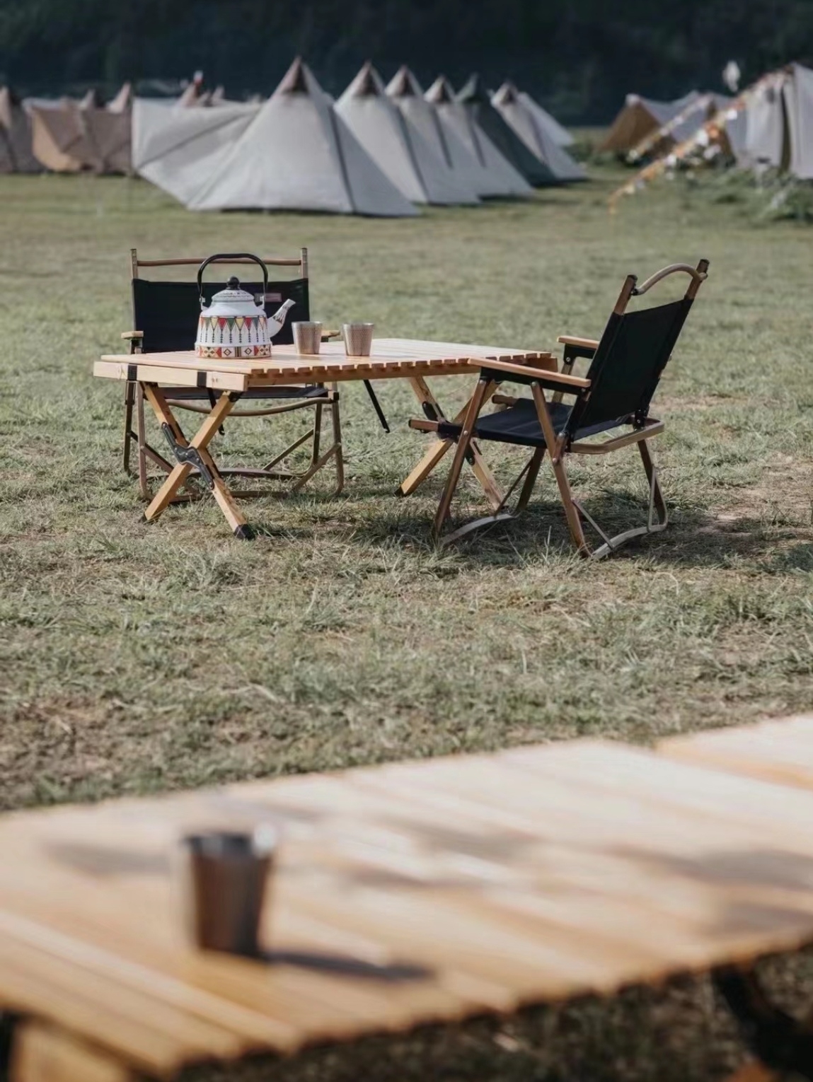 长沙周边▶️拎包入住露营基地可以看星空玩滑翔伞