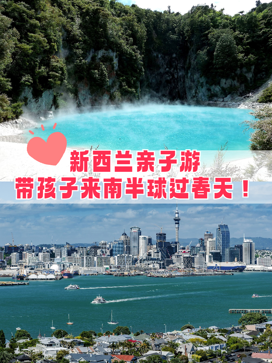 新西兰亲子游♥带孩子去南半球过春天！