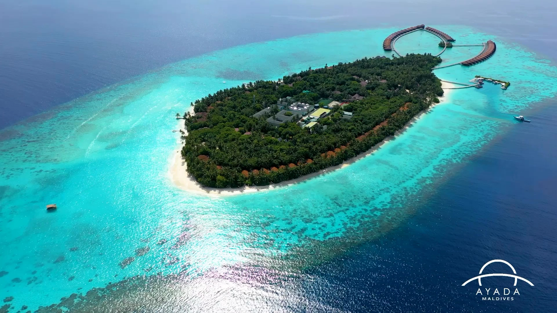 马尔代夫阿雅达旅拍高清视频