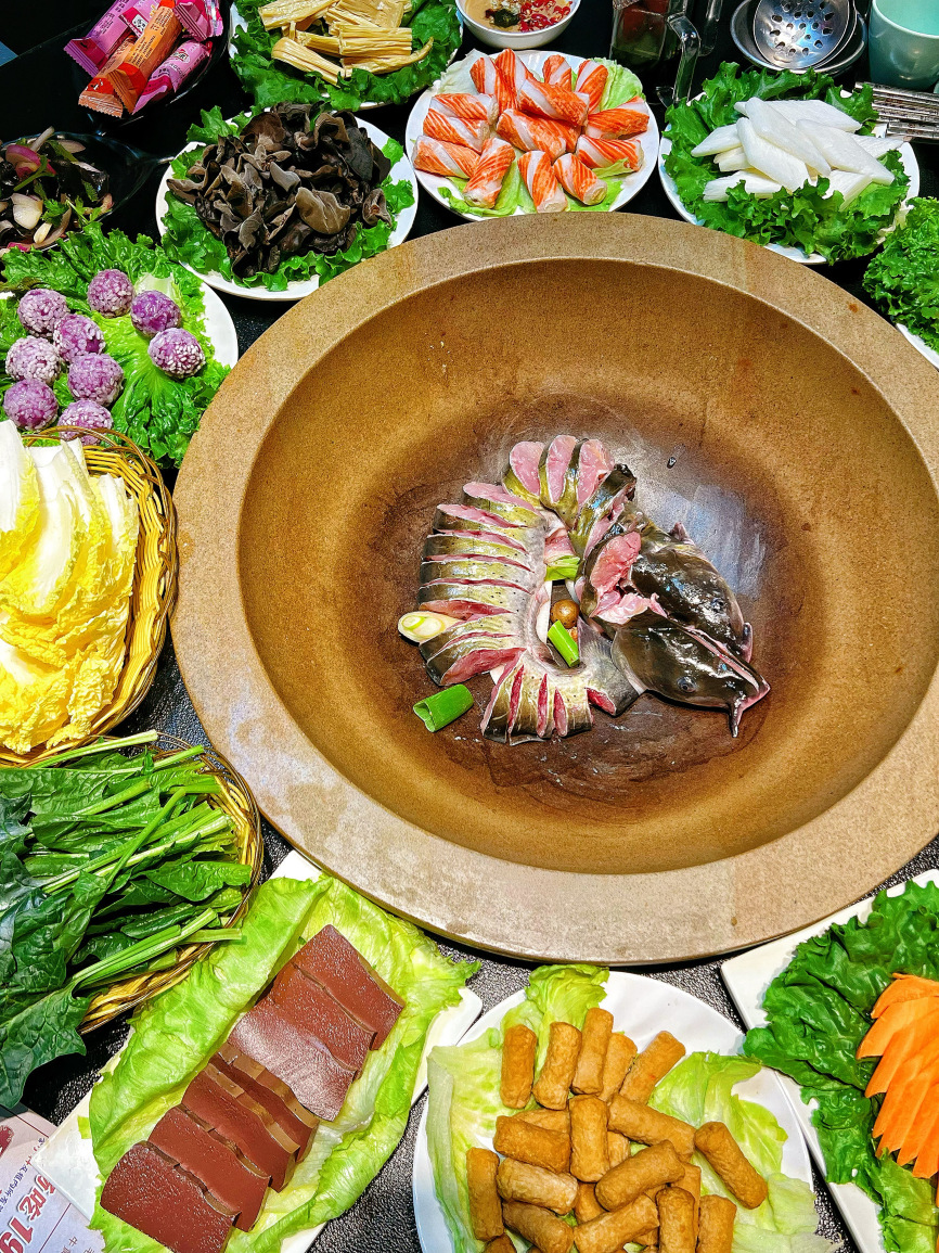 渔风景蒸汽石锅鱼(全福路劲东城店)