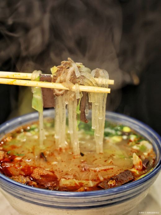 陕北喜红绥德羊肉面