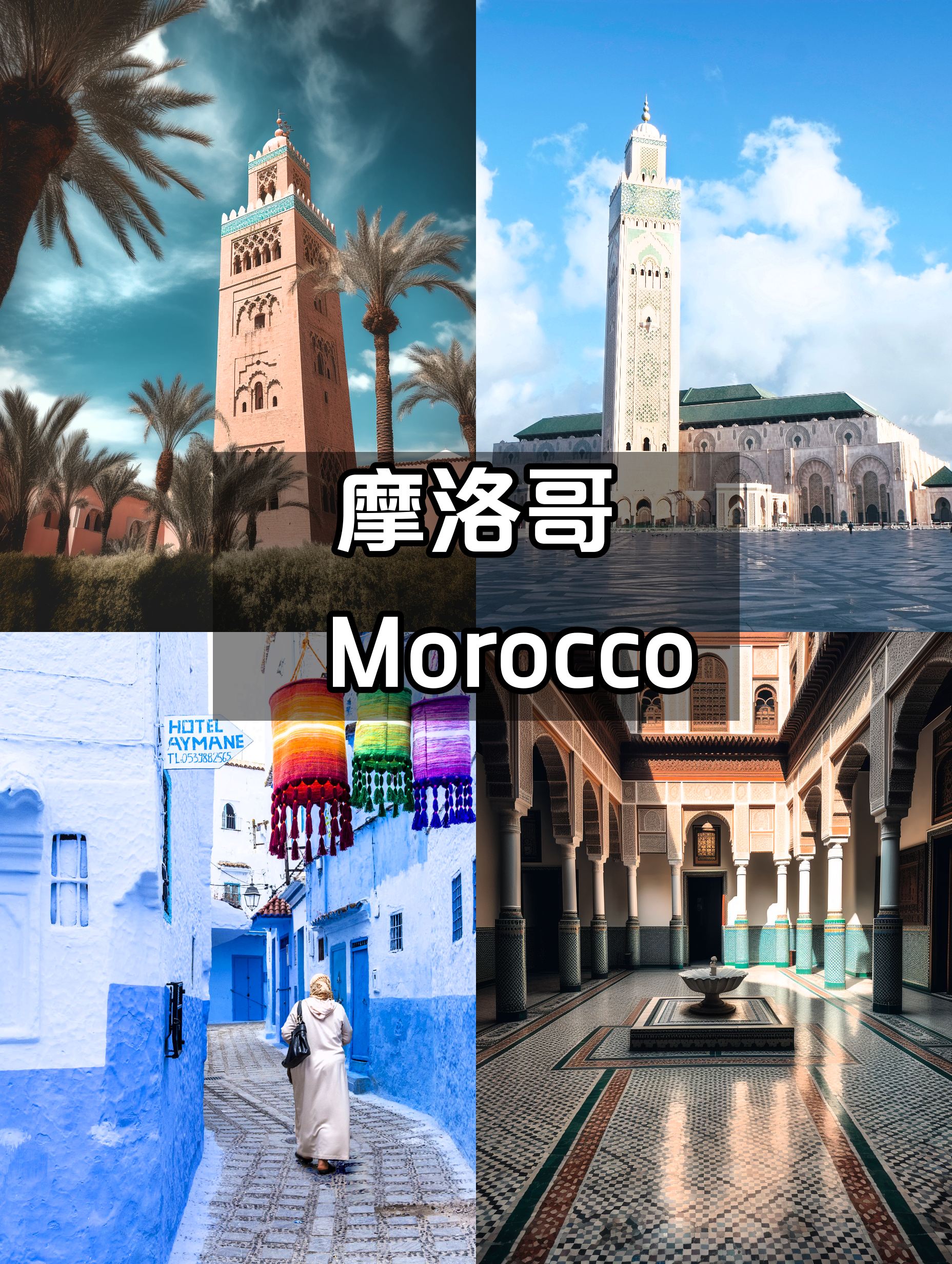 摩洛哥 玩得太嗨忘了回家❗