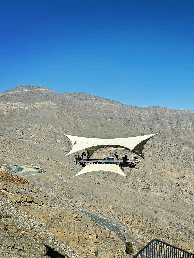 阿联酋旅行～怎么能错过拉斯海马·贾伊斯峰的全世界最长高空滑索