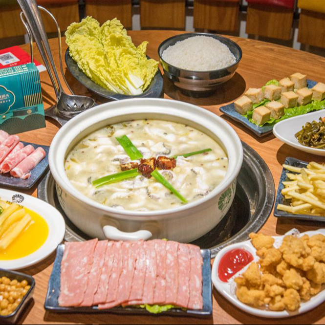 荷塘码头酸菜鱼(浦江人民广场店)餐厅图片