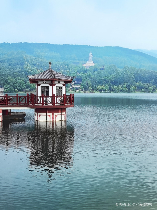 徒步,纳凉来永川神女湖就对啦,湖光山色是治愈夏天的良方!