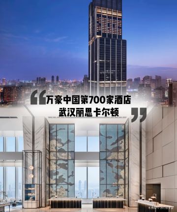 武汉丽思卡尔顿酒店图片