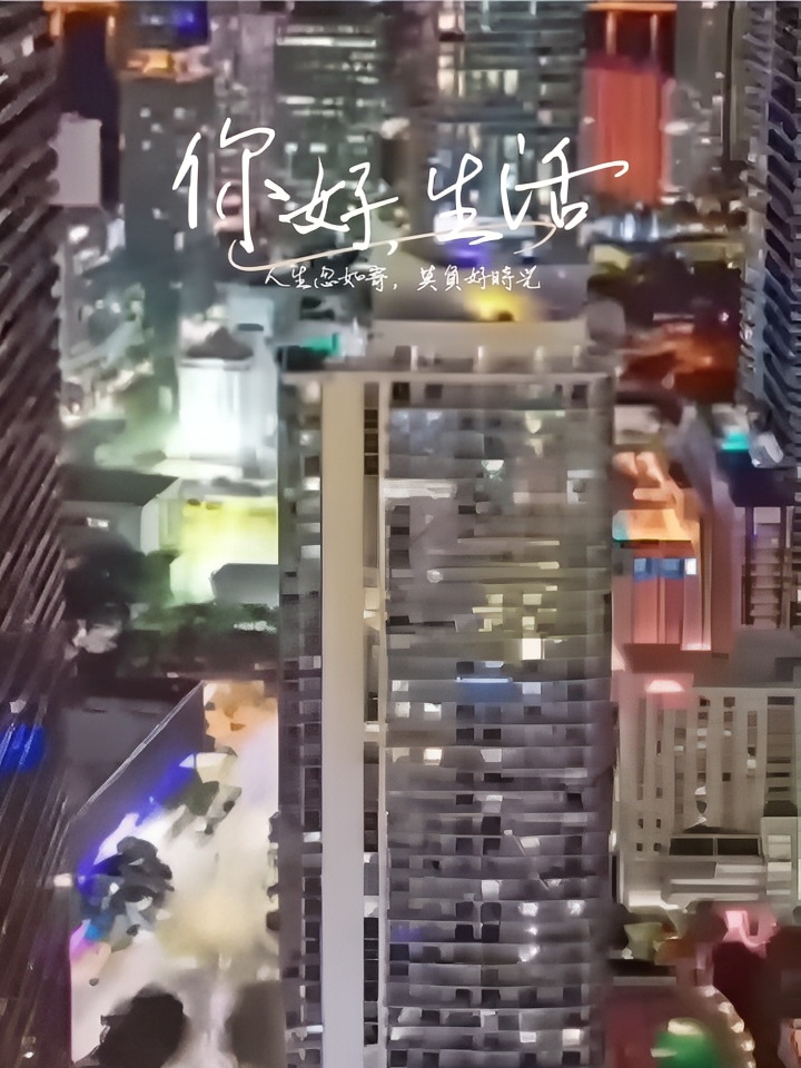 迈阿密的夜景