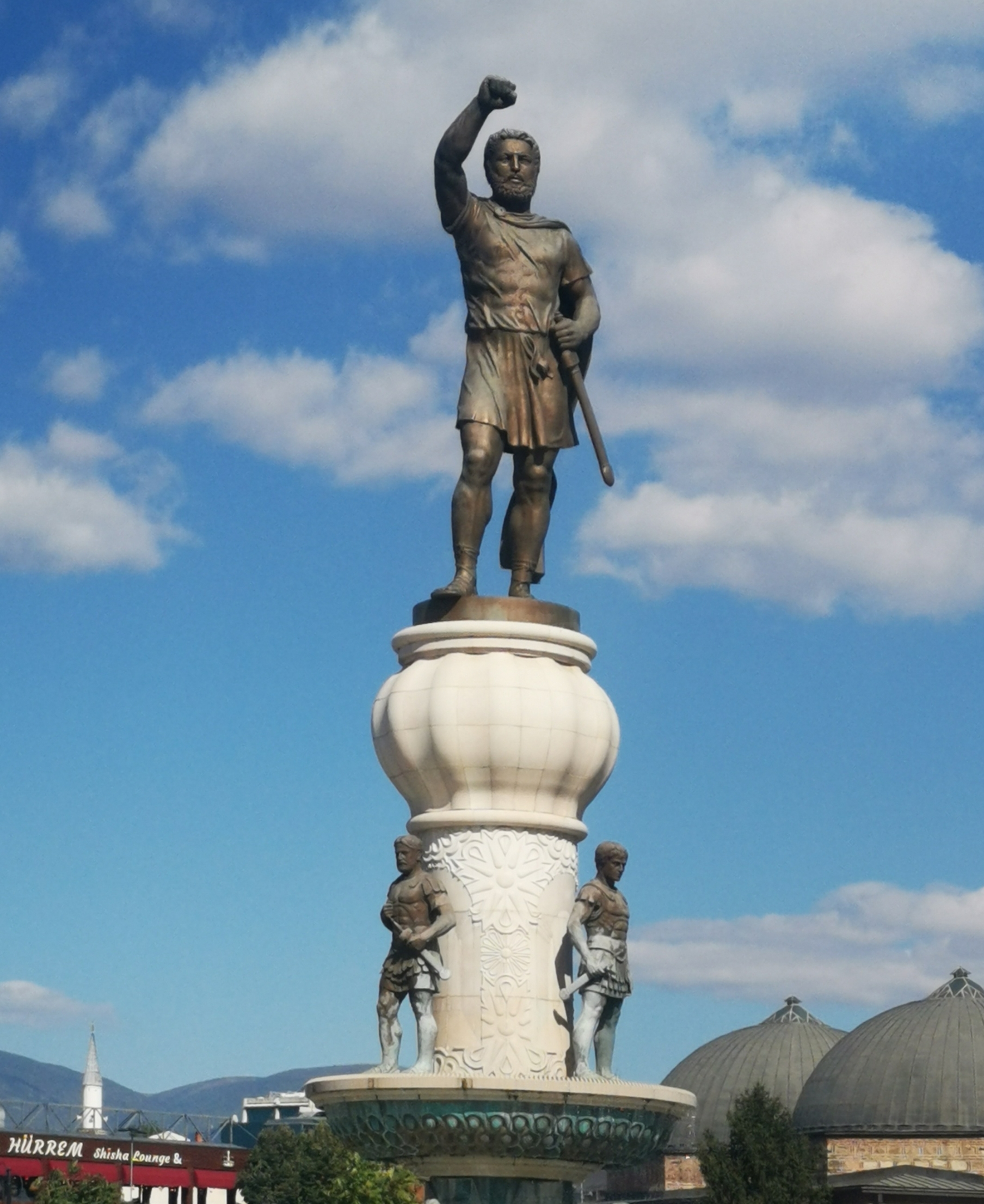 雄伟壮丽的马其顿广场