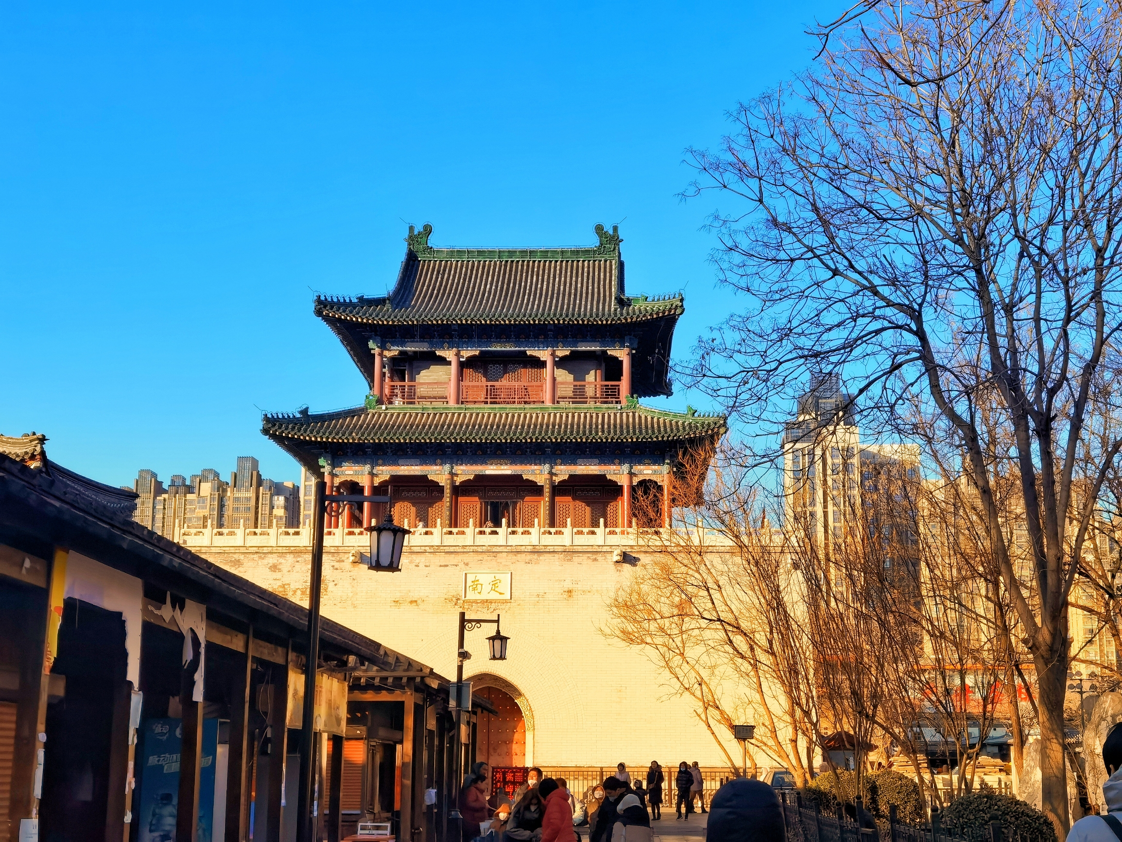 据说“鼓楼”是天津市的发源地