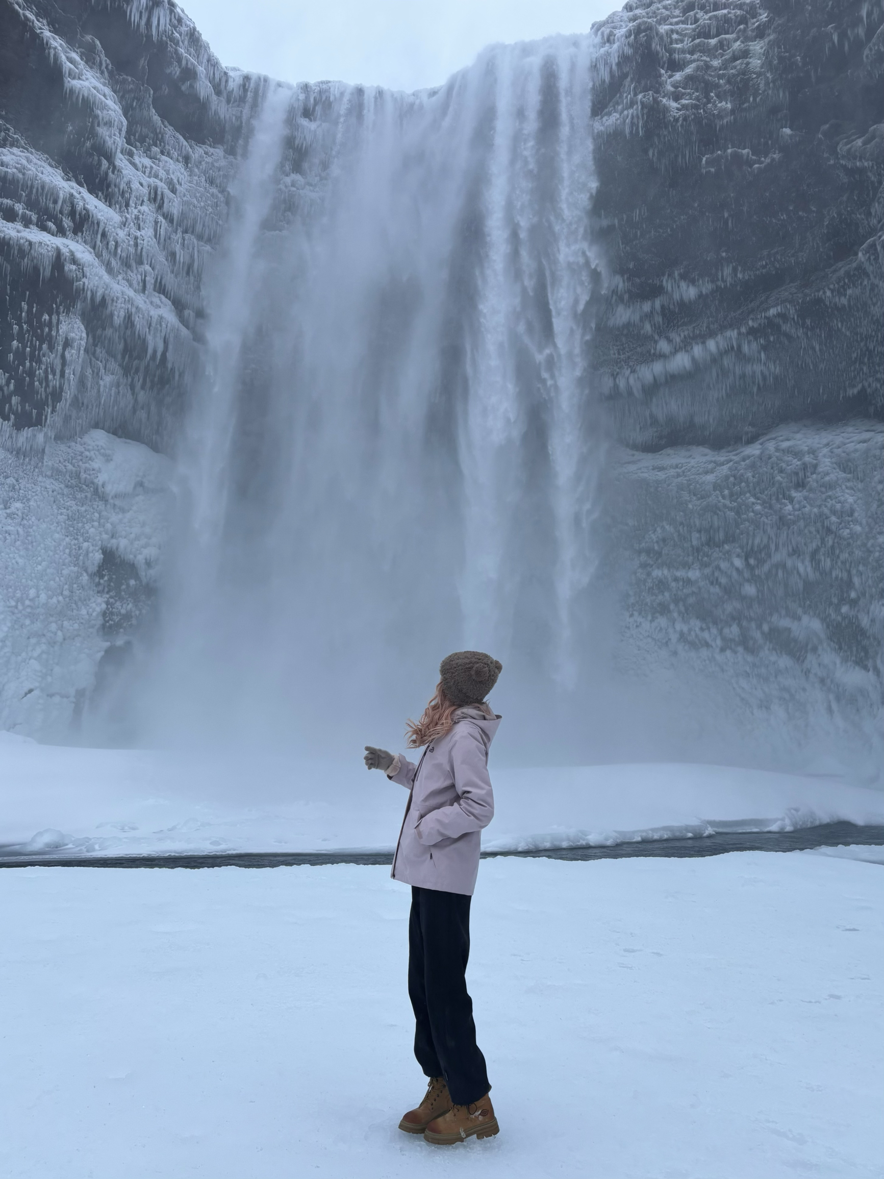 冰岛📍权利的游戏取景地 斯科加瀑布