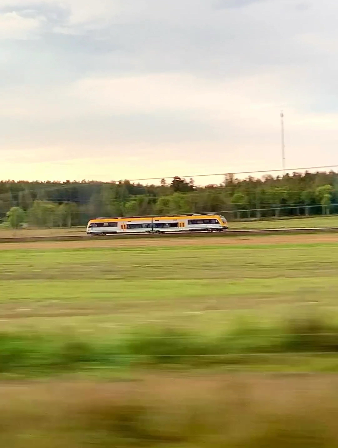 #火车旅行 #我在海外过新年  在瑞典的乡村旅游是很不错的选择哦。