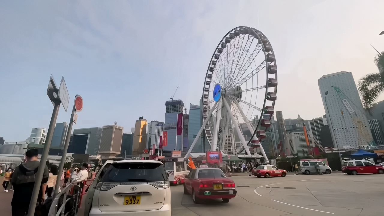 香港旅游旺季咯