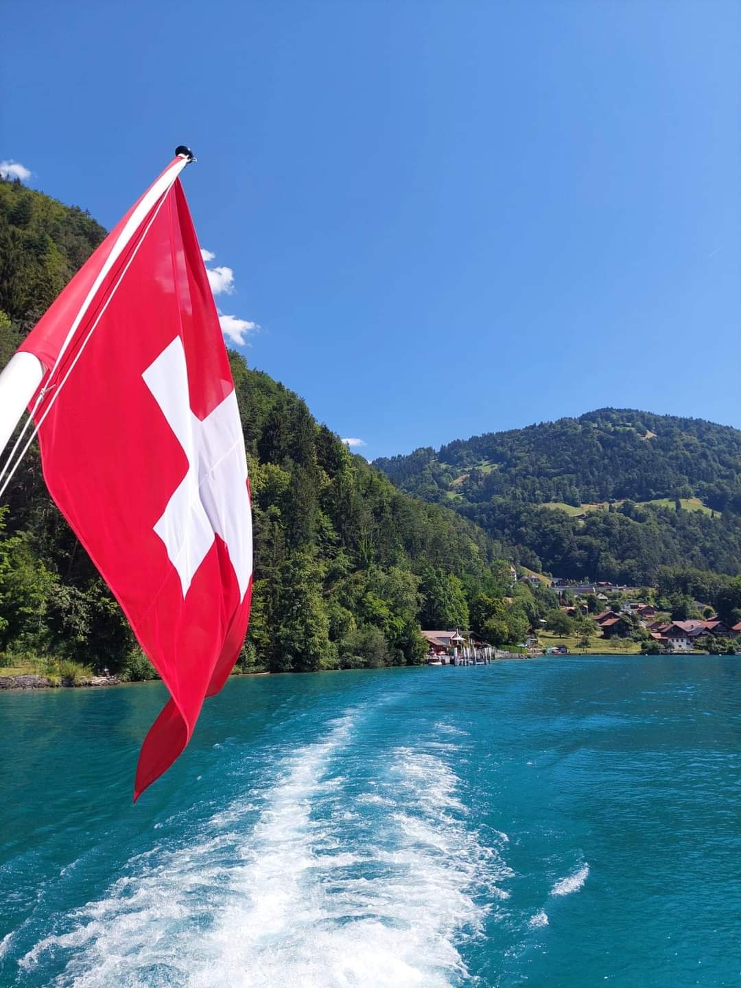 瑞士图恩湖乘船之旅：湖光山色的魅力