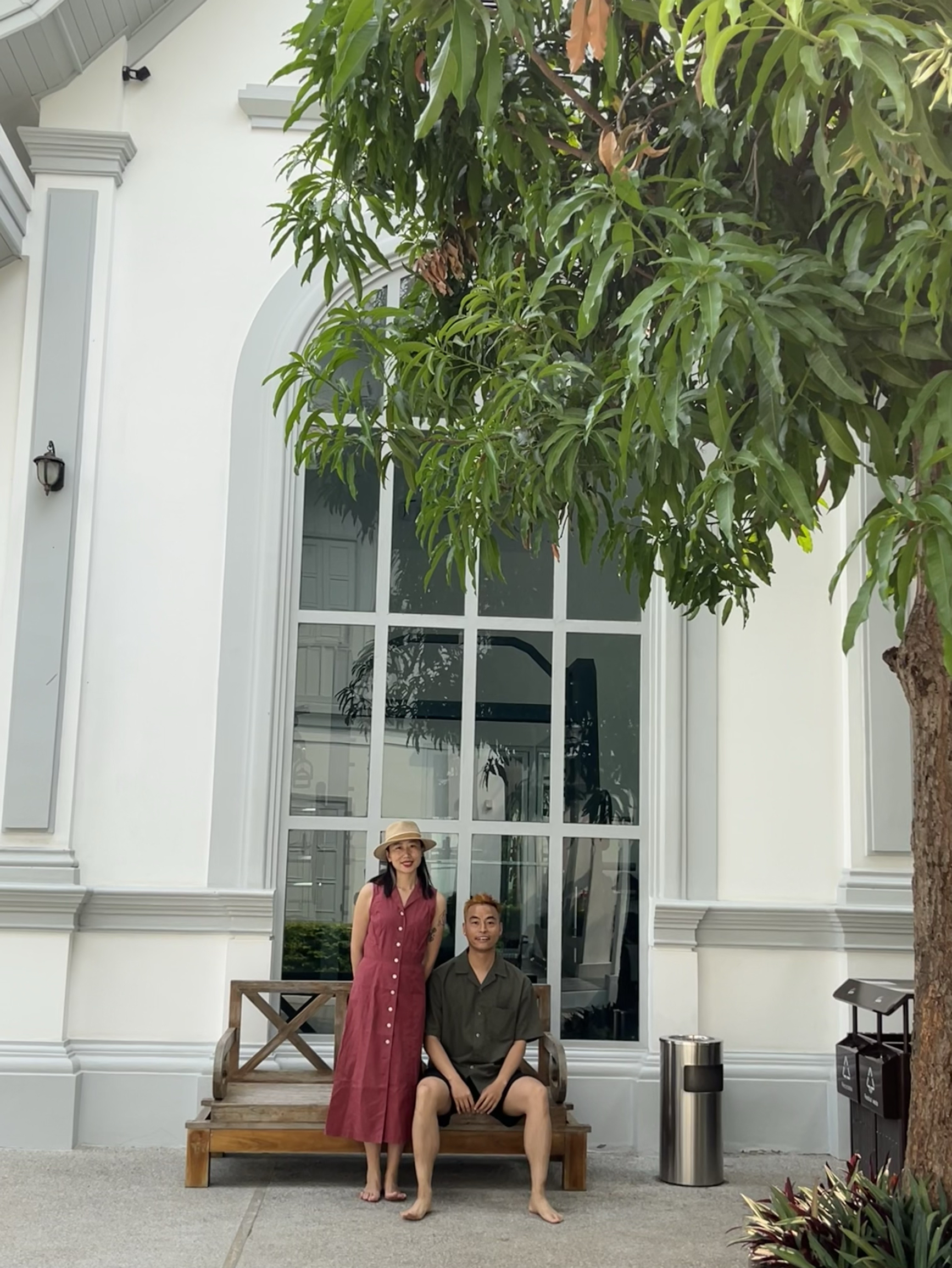 老挝｜琅勃拉邦打开门就是泳池的酒店