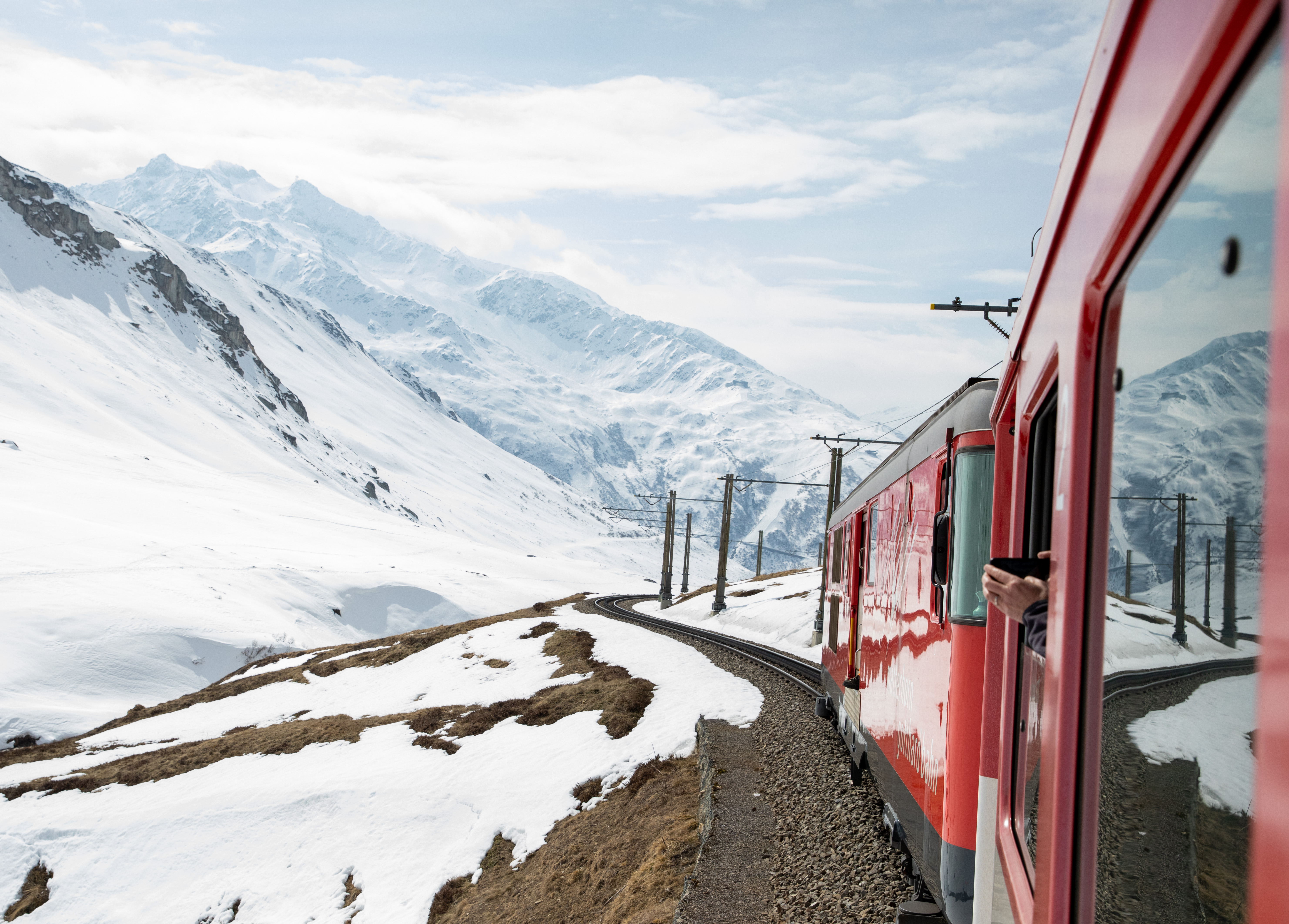 瑞士冰川列车
