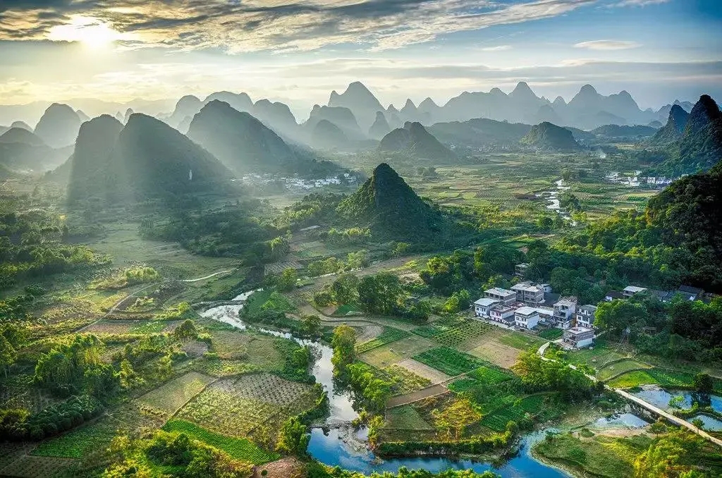 桂林旅游—遇龙河