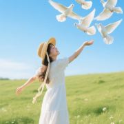 幸福向花儿一样怒放