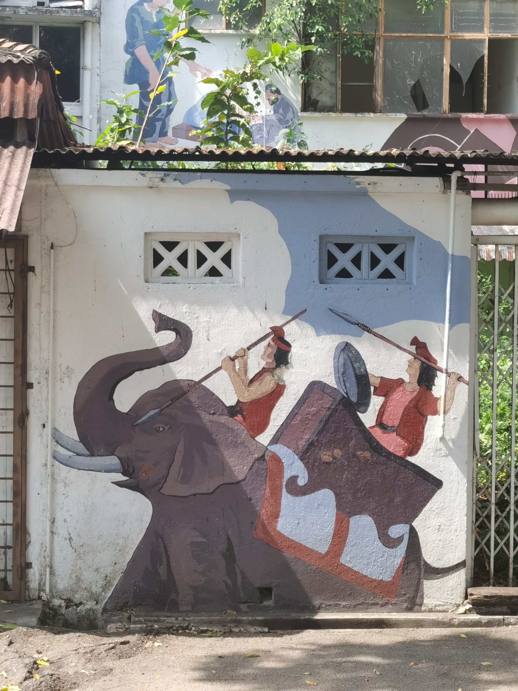 马来西亚很多城市都有壁画，马六甲也不例外。 在马六甲待了三天，转了不少地方，对马六甲的壁画做个笔记，