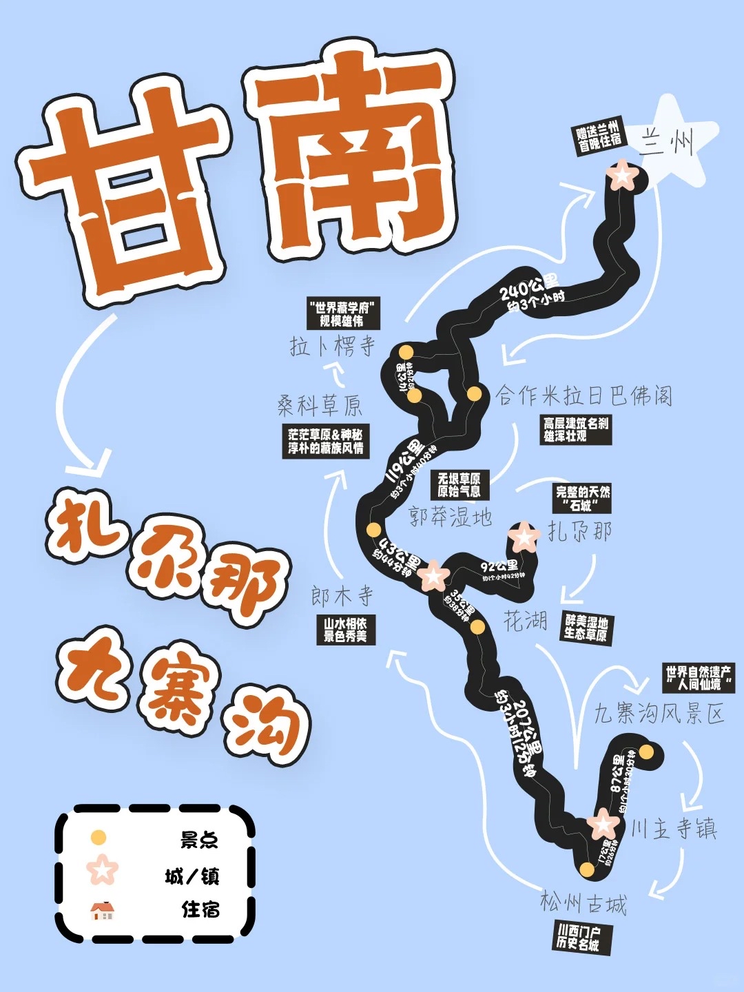 甘南5日游|经典线路|旅游攻略