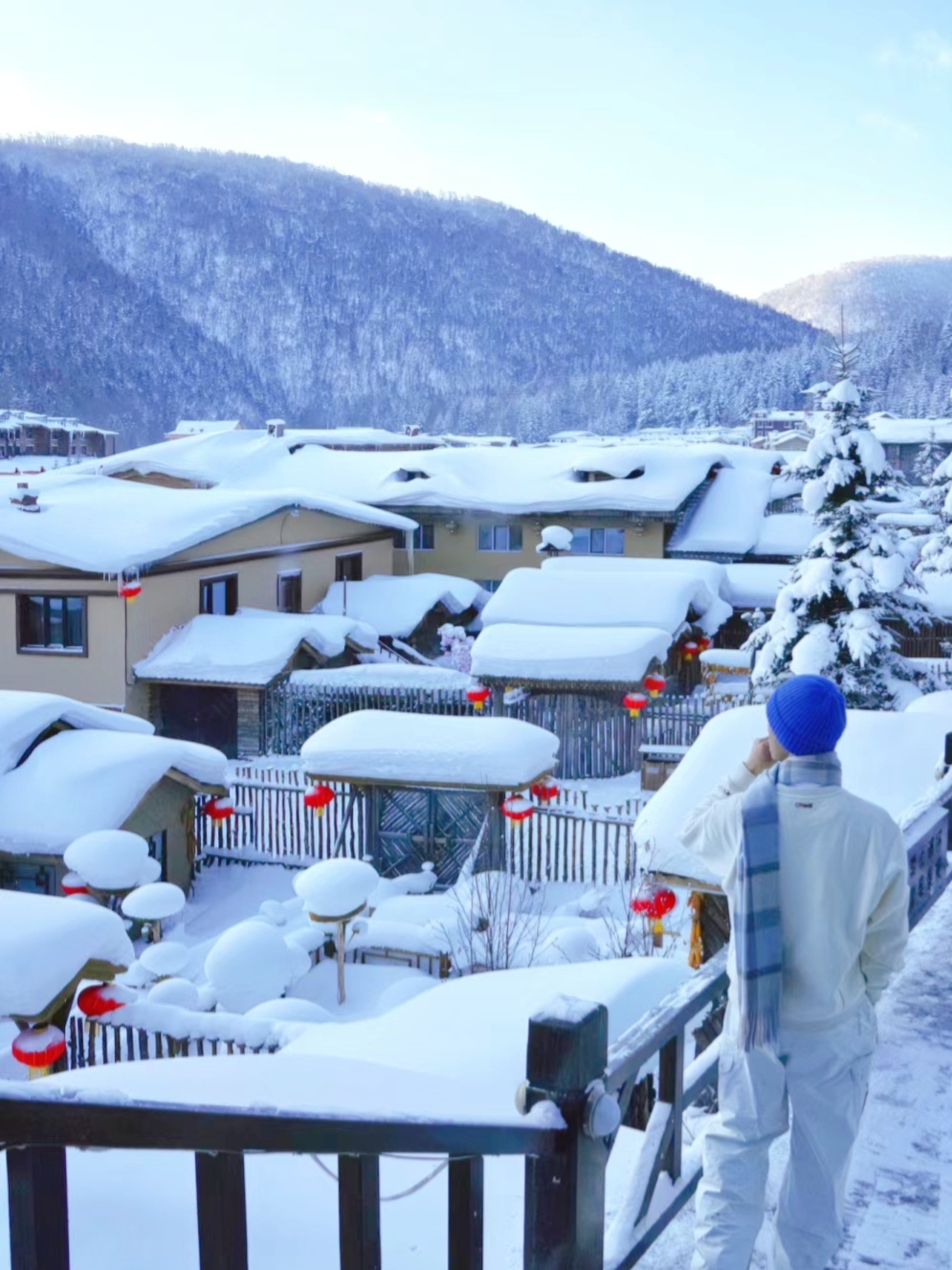 童话世界狗熊岭雪乡仿佛置身《熊出没》