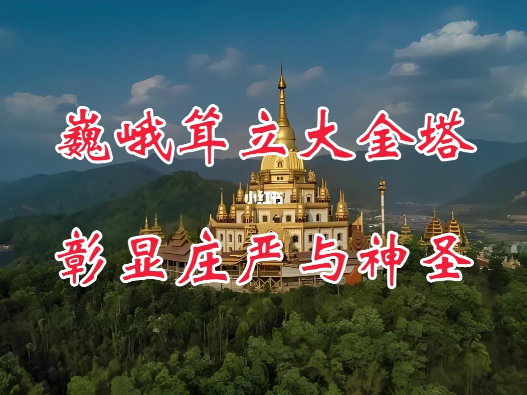 环中国自驾D69，巍峨耸立大金塔，彰显庄严与神圣
