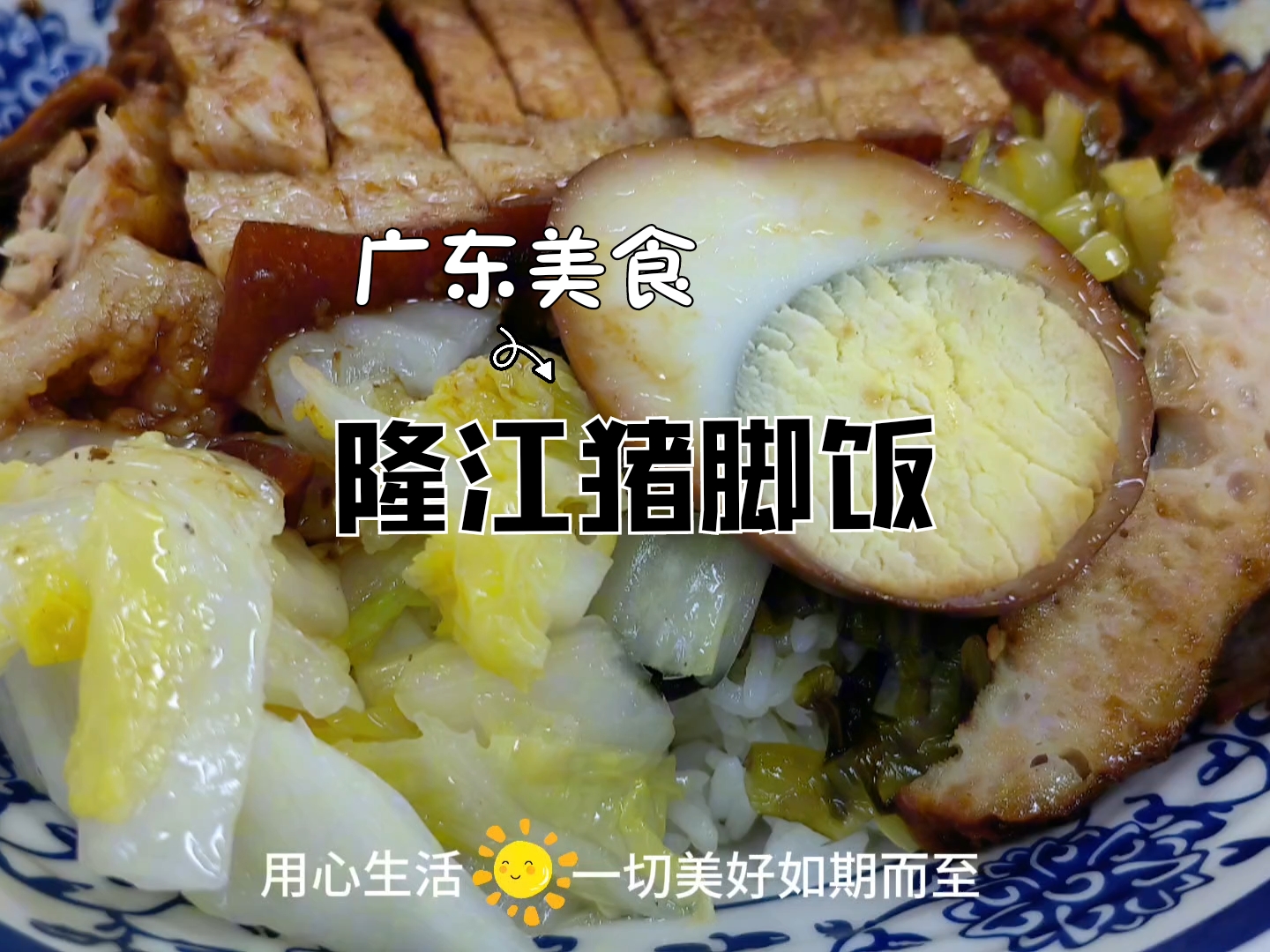 旅广东不能错过的美味：隆江猪脚饭