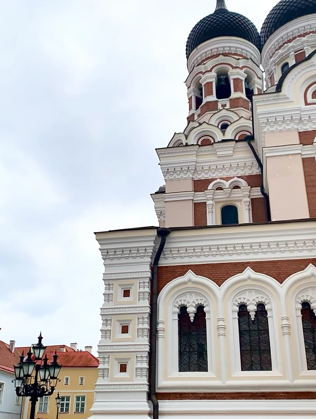 #发现旅途的色彩  教堂的鐘声。 爱沙尼亚共和国首都塔林。
